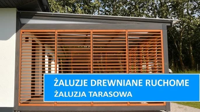 Jak zrobić roletę drewnianą na taras - krok po kroku bez błędów