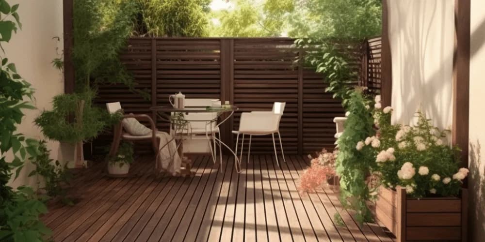 Jak osłonić taras przed sąsiadami? 7 skutecznych sposobów