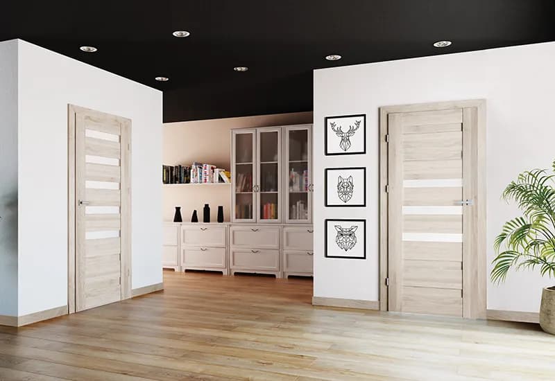 Jakie panele wybrać do drzwi dąb sonoma, aby uniknąć monotonii?